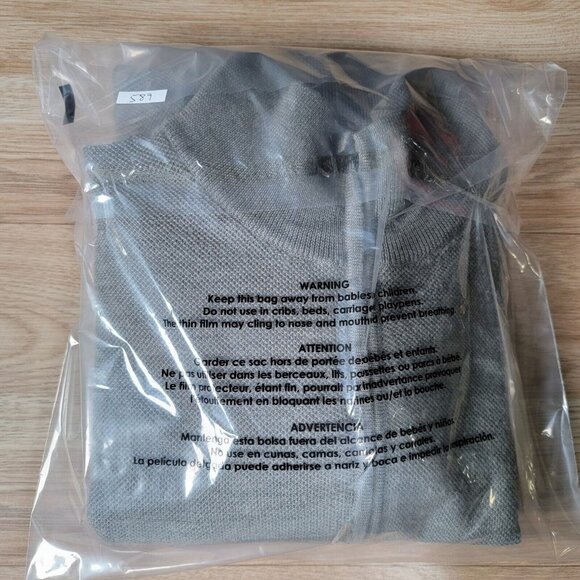 Ralph Lauren Purple Label Sweater Mens Size XL Gray Wool Cashmere 1/4 Zip - Picture 11 of 11